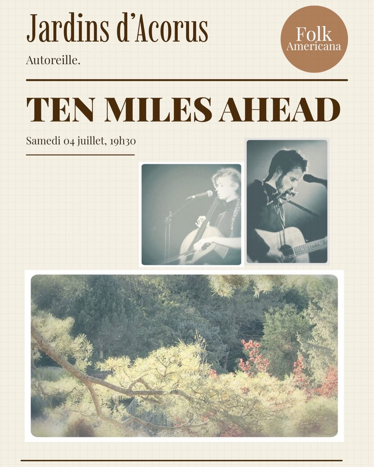 affiche ten miles ahead